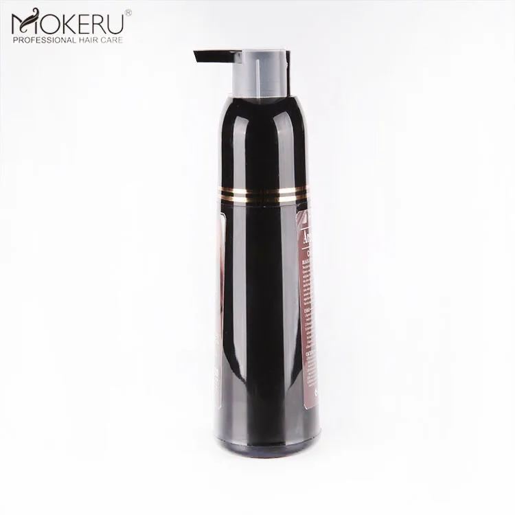 Magic Mokeru Ammonia Free Argan Oil Dark Brown Color hair Shampoo Cream for natural brown color hair dye 400ml bottle