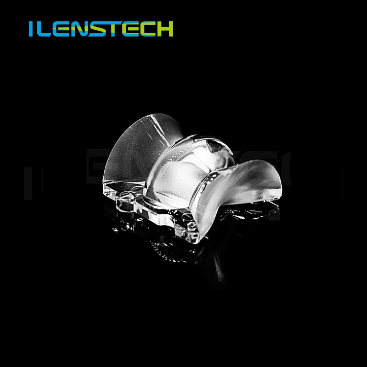10x120 degree light lens for 1w 3w led street light lens