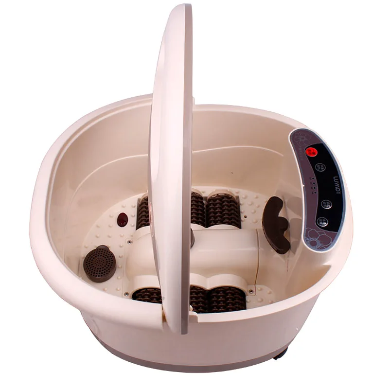 Foot bath spa massager with heat and massage for athletes foot