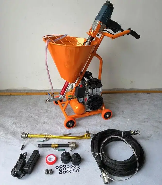 Professional portable electric putty spraying machine mortar sprayer