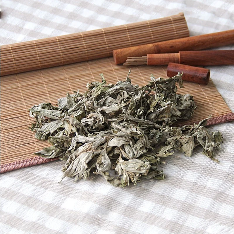 
Mugwort herb wormwood dried leaves moxa for feet soaking, foot treatment spa 