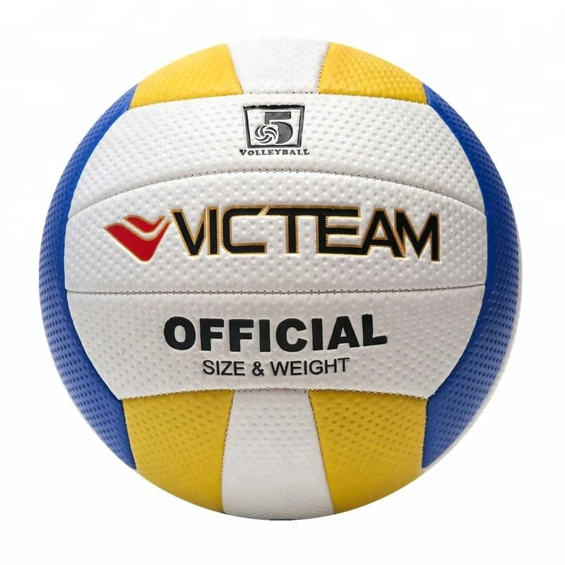 Cheapest Customized Standard Size PVC Beach Volley Ball, Wholesale Machine Sewing Volleyball in Bulk