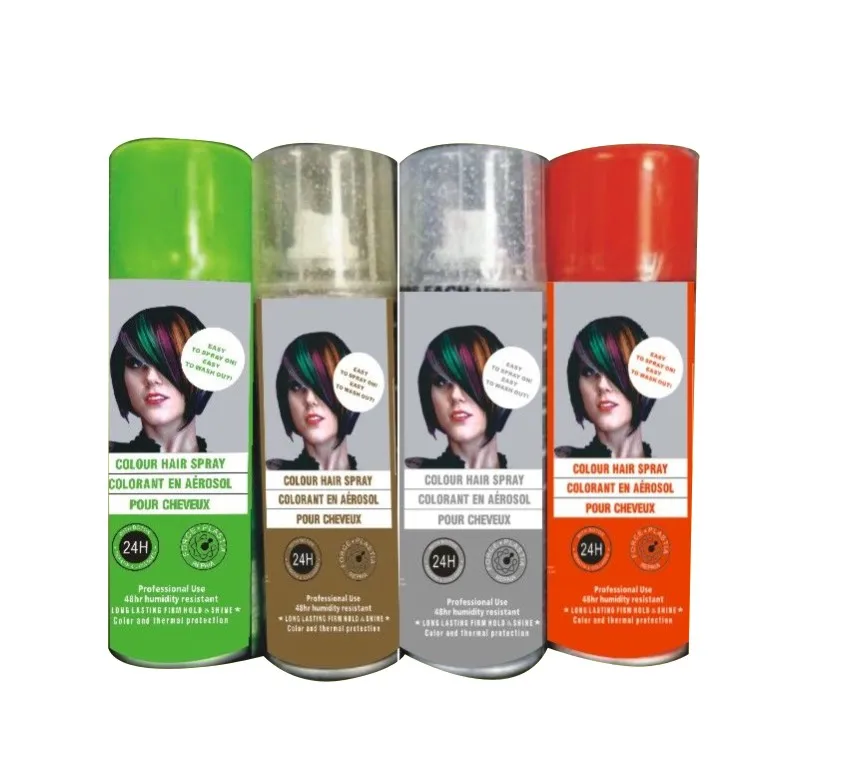 Easy wash and nice bright hair color spray