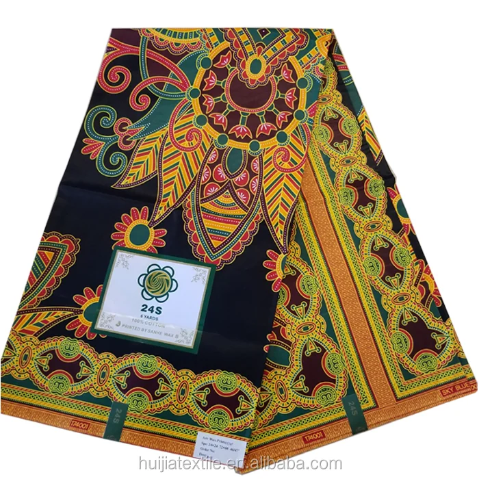African wax fabric Super Java print Hollandais
