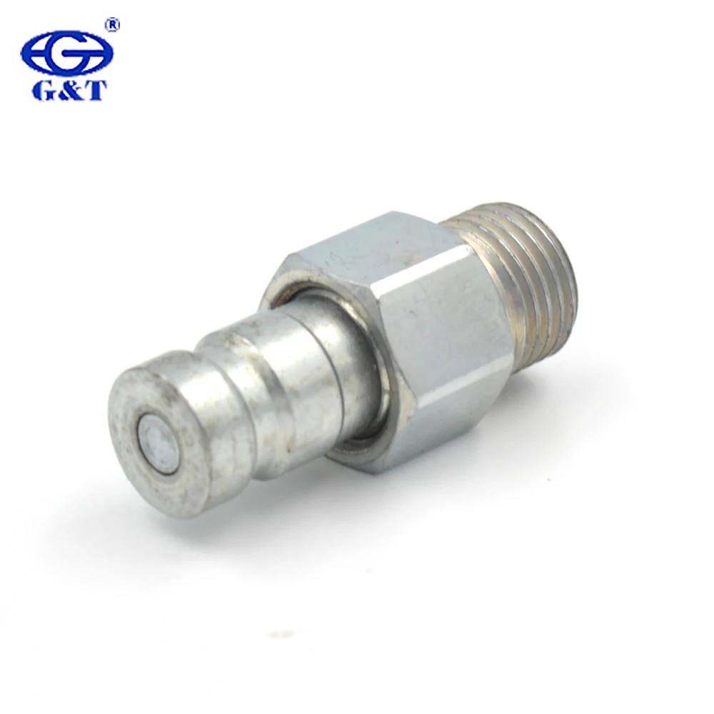 GT-PD test port hydraulic quick coupler for diagnostic Aeroquip FD90 series and Parker PD interchange
