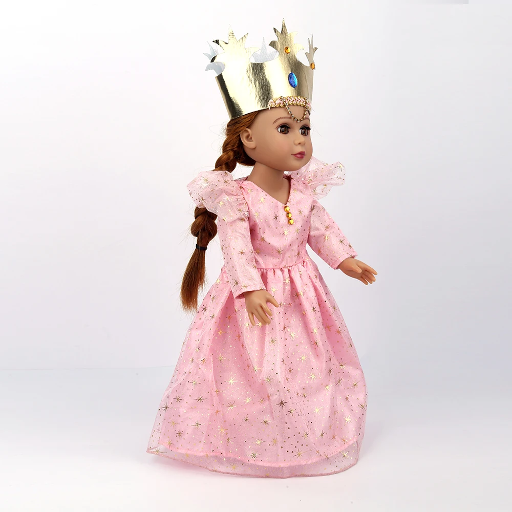 factory wholesale new doll clothes fashion doll dress fit for 18 inch doll