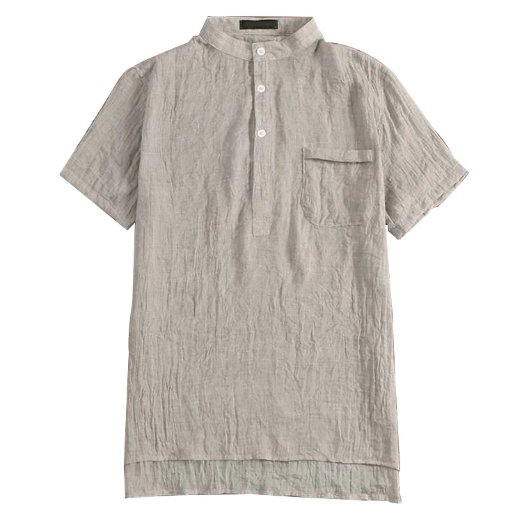 New fashion style and soft 100% hemp t shirts wholesale for men