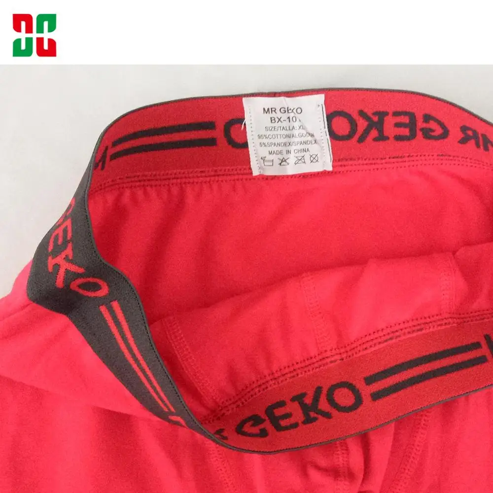 America cotton solid color men boxer shorts