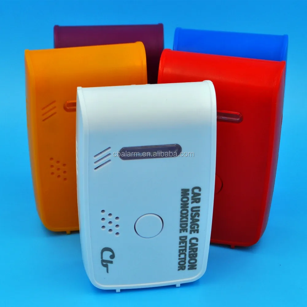 Battery Operated High Sensitivity Car Usage Co Detector Alarm