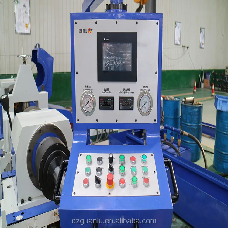 CNC BTA deep hole drilling and boring machine for hydraulic cylinder