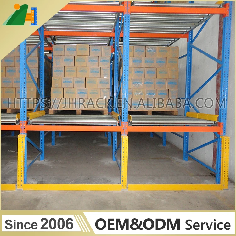 Производитель Китай барды паллет тяжести ролик стеллажи