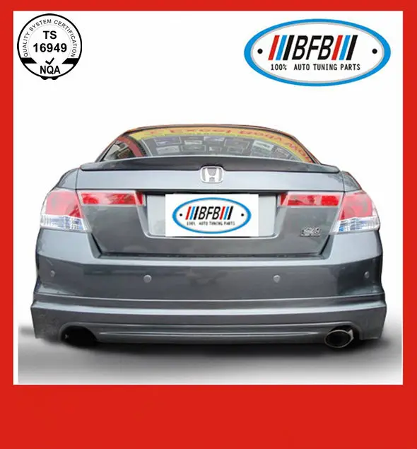 задний спойлер из АБС пластика для Хонда Аккорд (Honda Accord) 2008-2012 г.