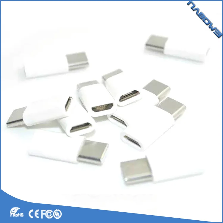 Hot Sale USB-C Type C 3.1 to Micro USB Adapter Female/Adapter for MacBook, USB-C Converter Adapter