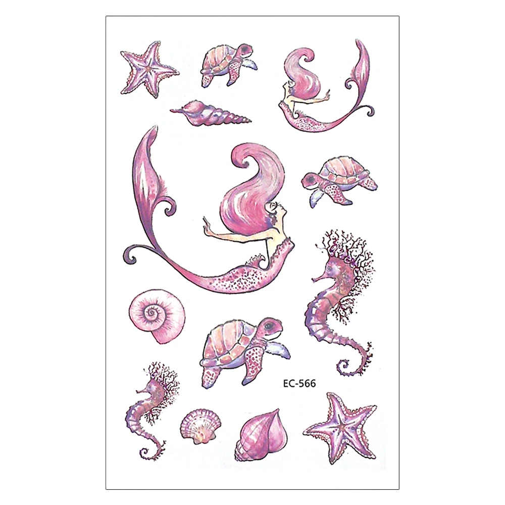 Temporary Tattoos Stickers for Kids Safe Lovely Face