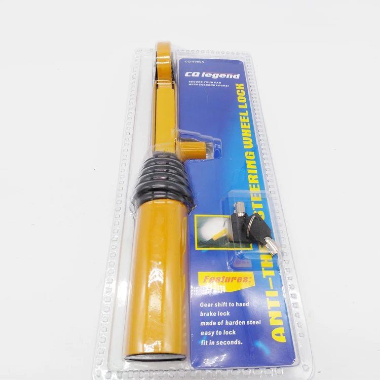 Steering Wheel Lock Car Anti-theft Device Guard Security Automobile Auto Vehicle Car Gear Shift Lock 6050A