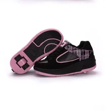 Child heelys Jazzy Junior girls boys heelys roller skate shoes for children kids sneakers with wheels