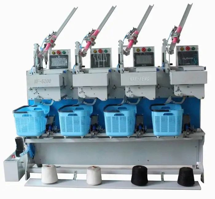 
automatic doffing type sewing thread winding machine 