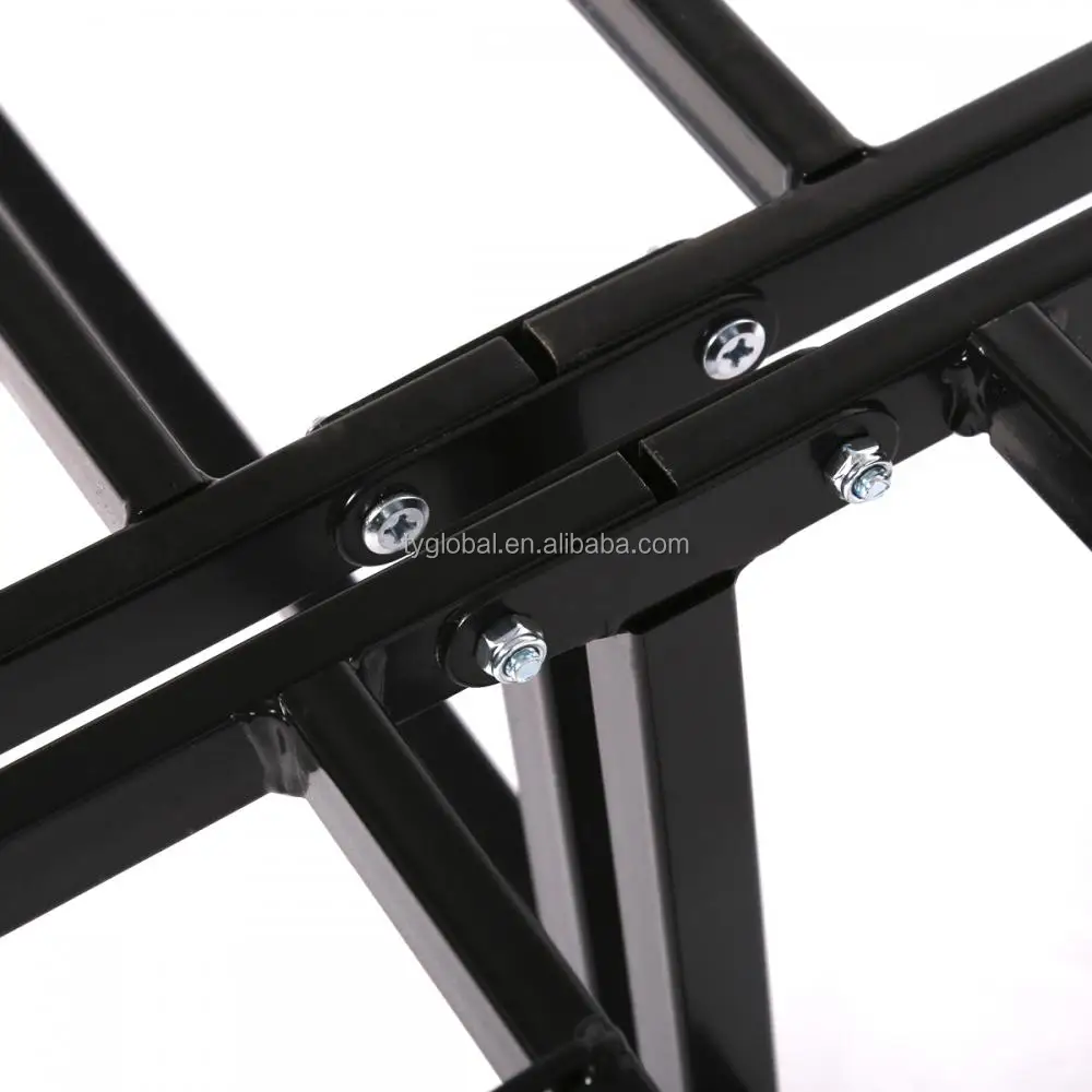 
All Size High Quality Wholesale Bi-Fold Platform Bed Foldable Metal Bed Frame 