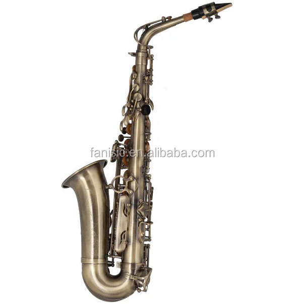 Tianjin Musical Instruments High Quality Antique Alto Saxophone Professional Alto Saxophone