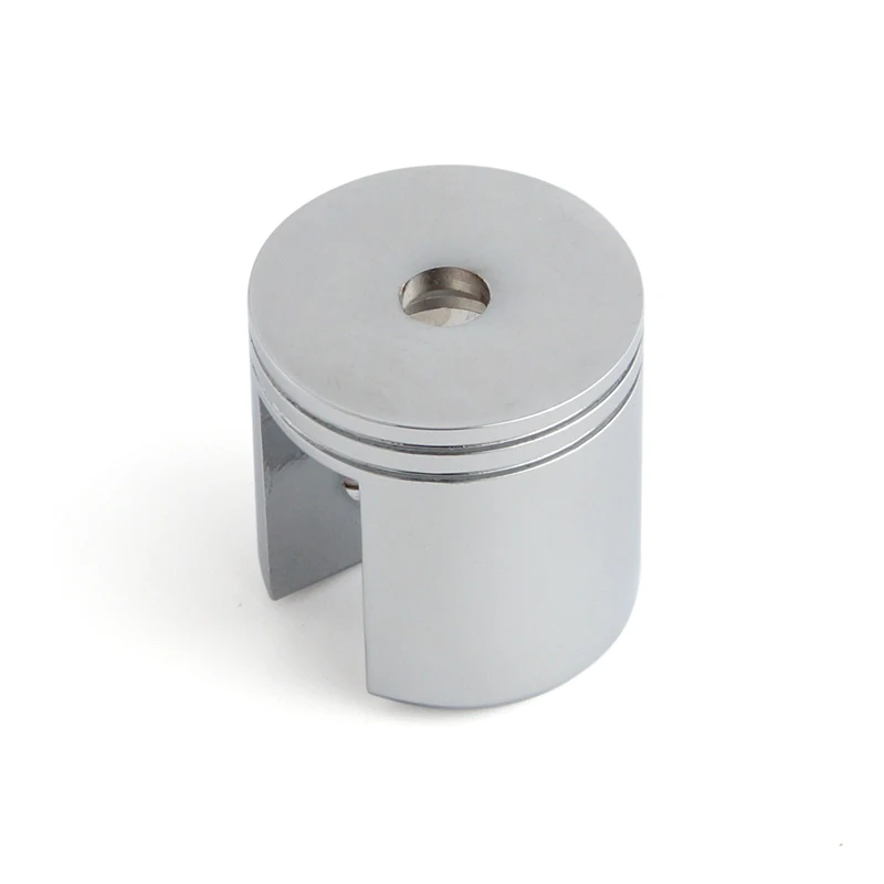 Small Glass Shelf Clamp Brackets No Hole Drilling Brass Chrome Glass Clamp