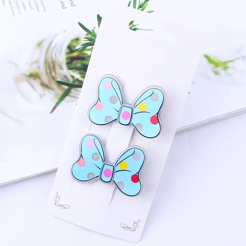 Милые заколки в форме животных для маленьких девочек детские волос новейший дизайн женские