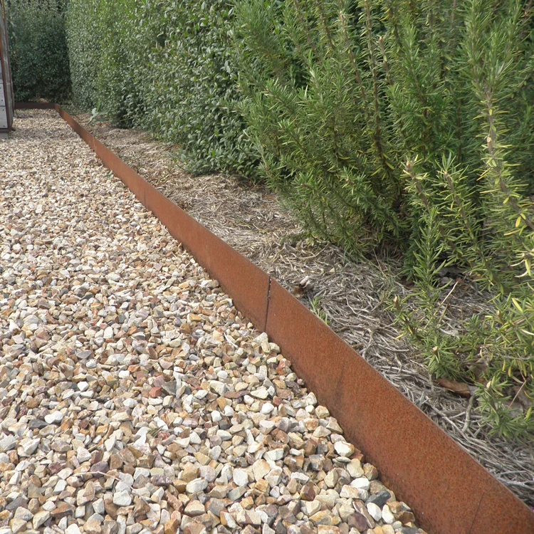 Flexible Corten Steel Garden Edging