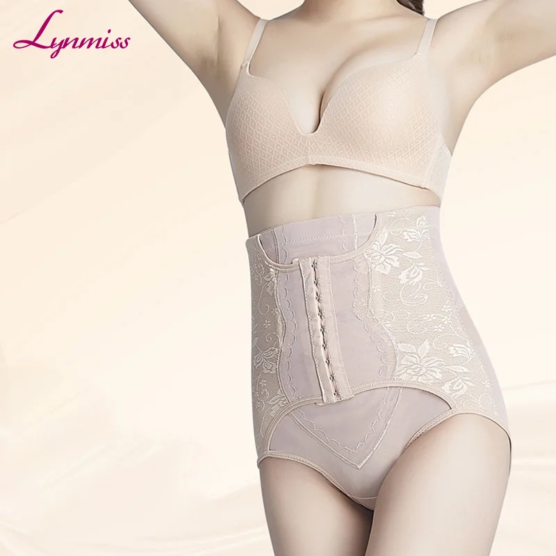 LY-10014 Factory Price Tummy Control Panties Butt Lifter Body Shaper Corset Hip Underwear Panty Hooks High Waist Enhancer Panty