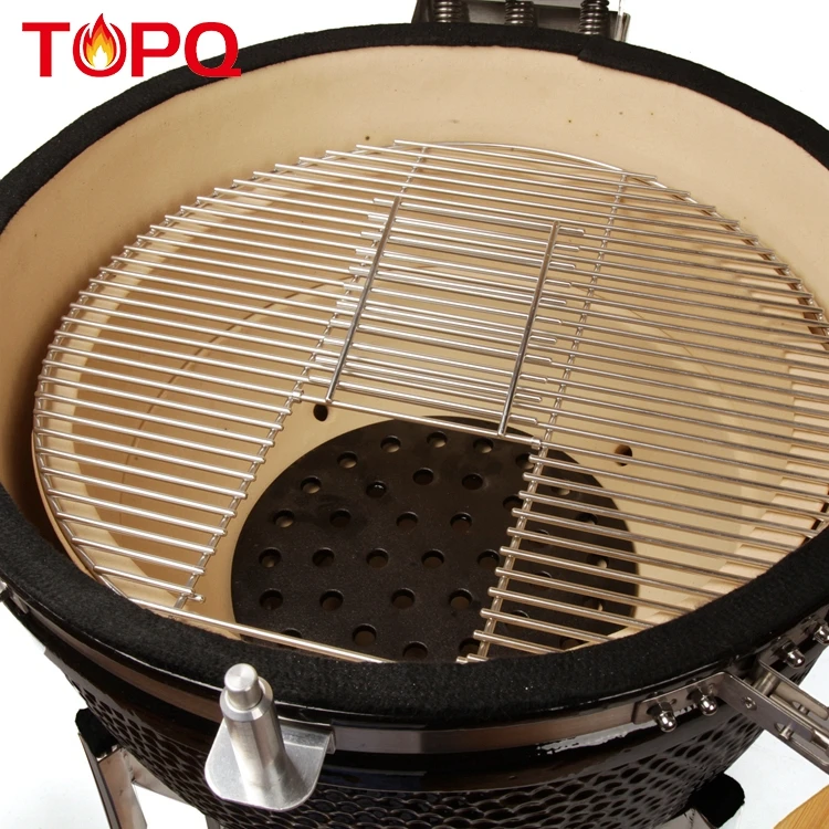 Stove Top 23 inch Kamado Smokers BBQ Ceramic Grill clay tandoor oven