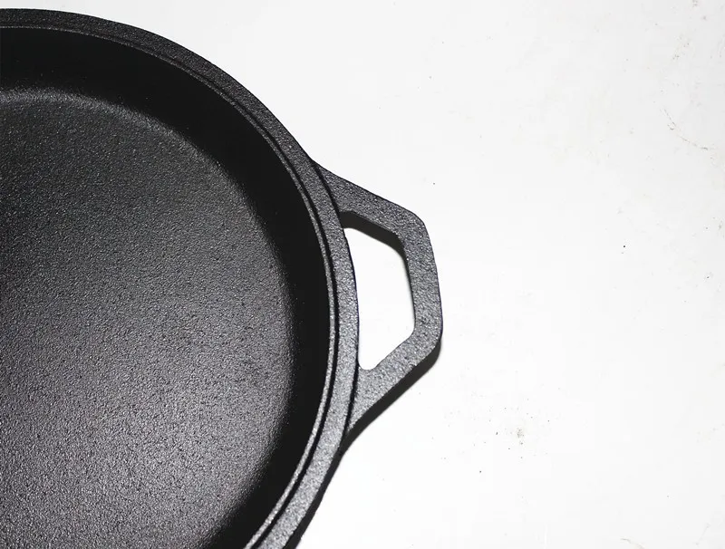 Seasoned Cast Iron 3 Quart Dutch Oven Set with Skillet Lid