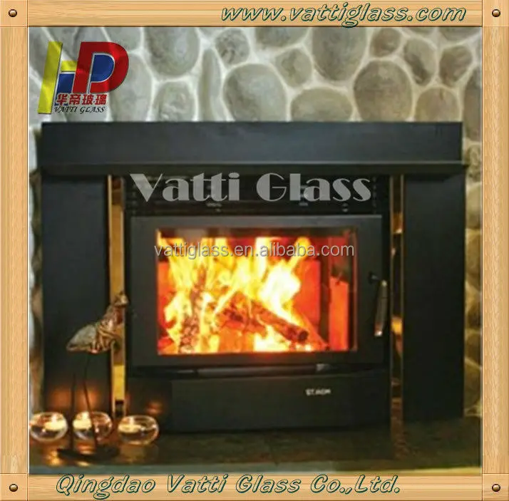 Каминное стекло/стеклянные двери камина/стеклянная керамика