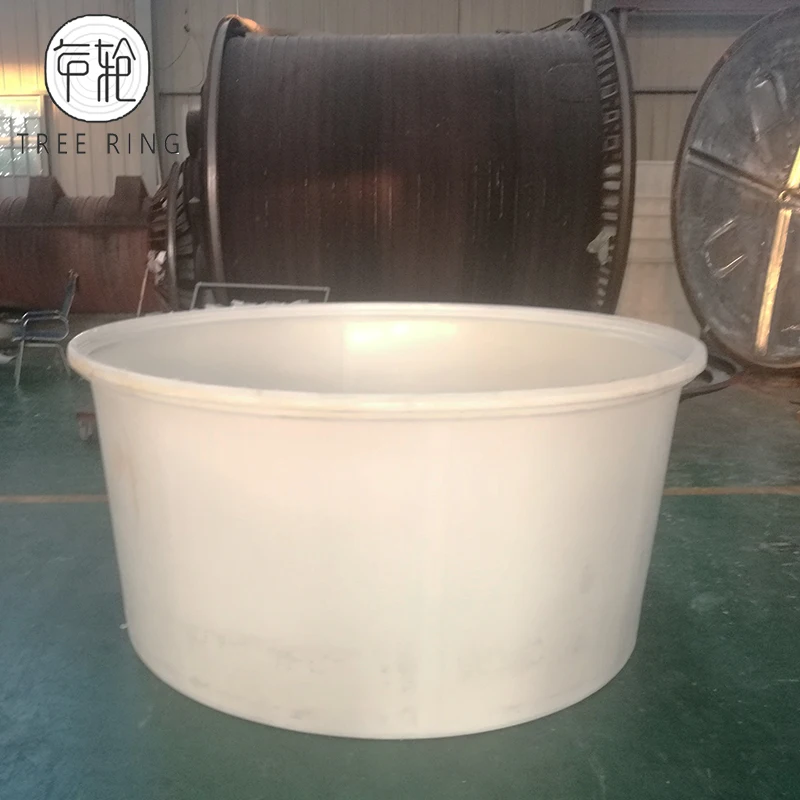 4000L Circle Agriculture Aquaponics Systems Smart Poly Fish Shrimp Ponds For Commercial Greenhouse