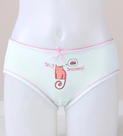 Hot Selling Young Girls Underwear Comfortable Soft Cotton Panties