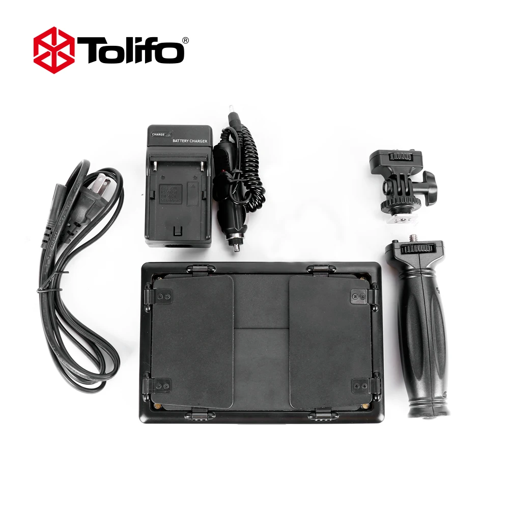 Tolifo 308PCS LED Bi Color Camcorder Camera Battery Video Light