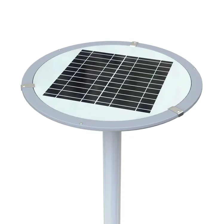 2020 Trending product outdoor round deco solar led garden light 20 watt solar street light