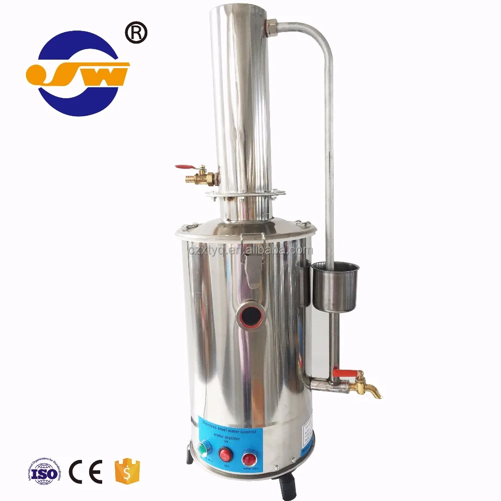 YAZD-5L Stainless steel water control cheap water distiller