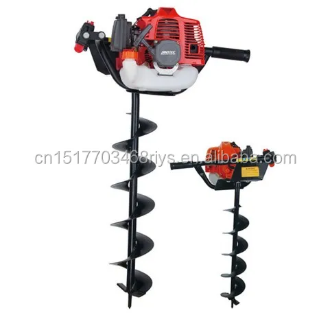 Superior quality 4 stroke earth auger drill machine manual earth auger price