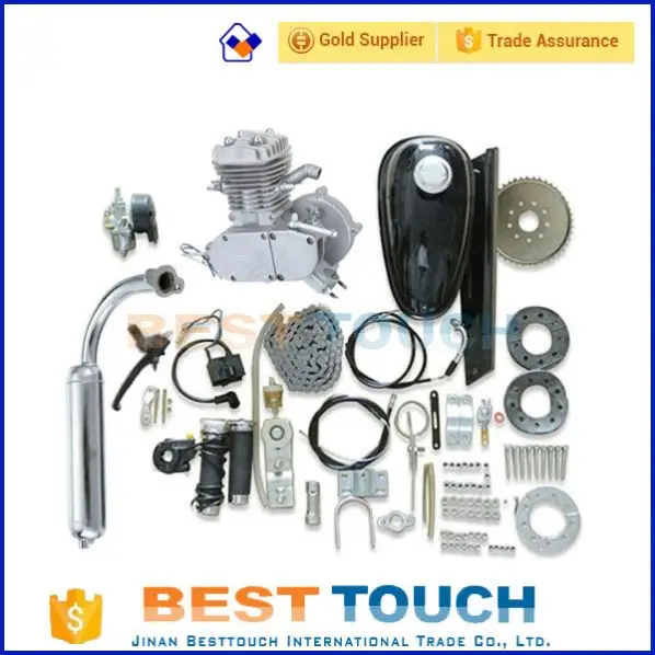 Mountain bike 24' 26' 28' inch 48cc f50cc 60cc 80cc two cylinder moped motor motorized bicycle engine kit