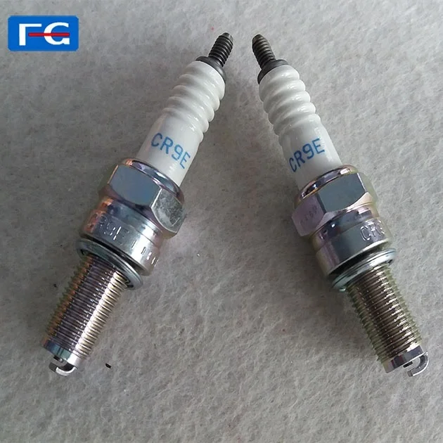 low price    Motorcycle  spark plug   CR9E CR9EH-9  spark plug  for  650cc 250cc 450cc