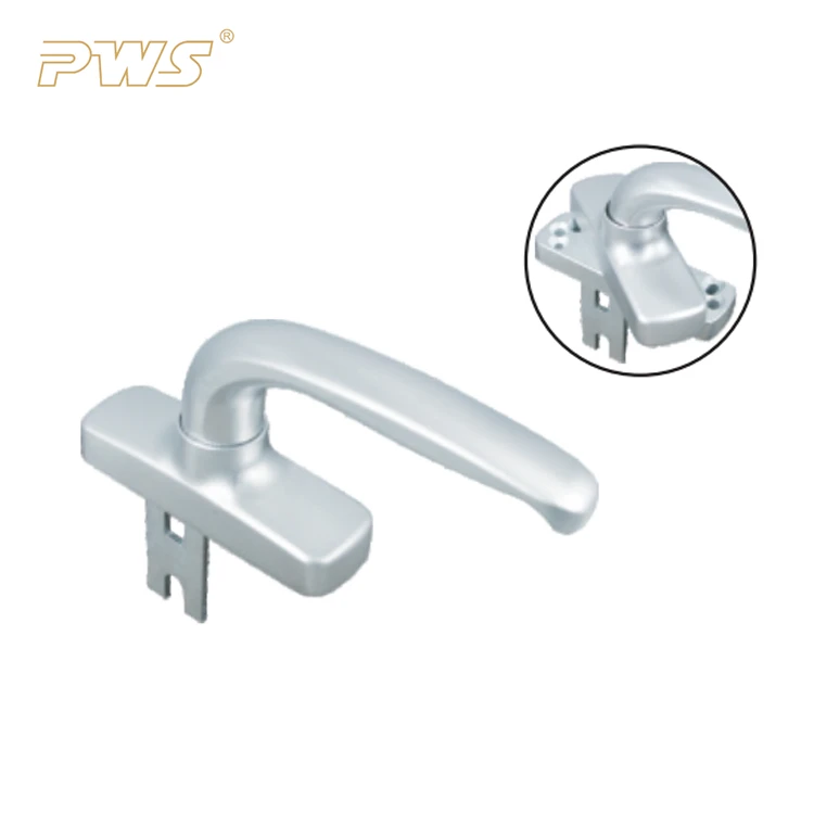 80118917 PWS ПВХ оборудование алюминиевая оконная ручка створчатая дверная ручка створчатая оконная ручка