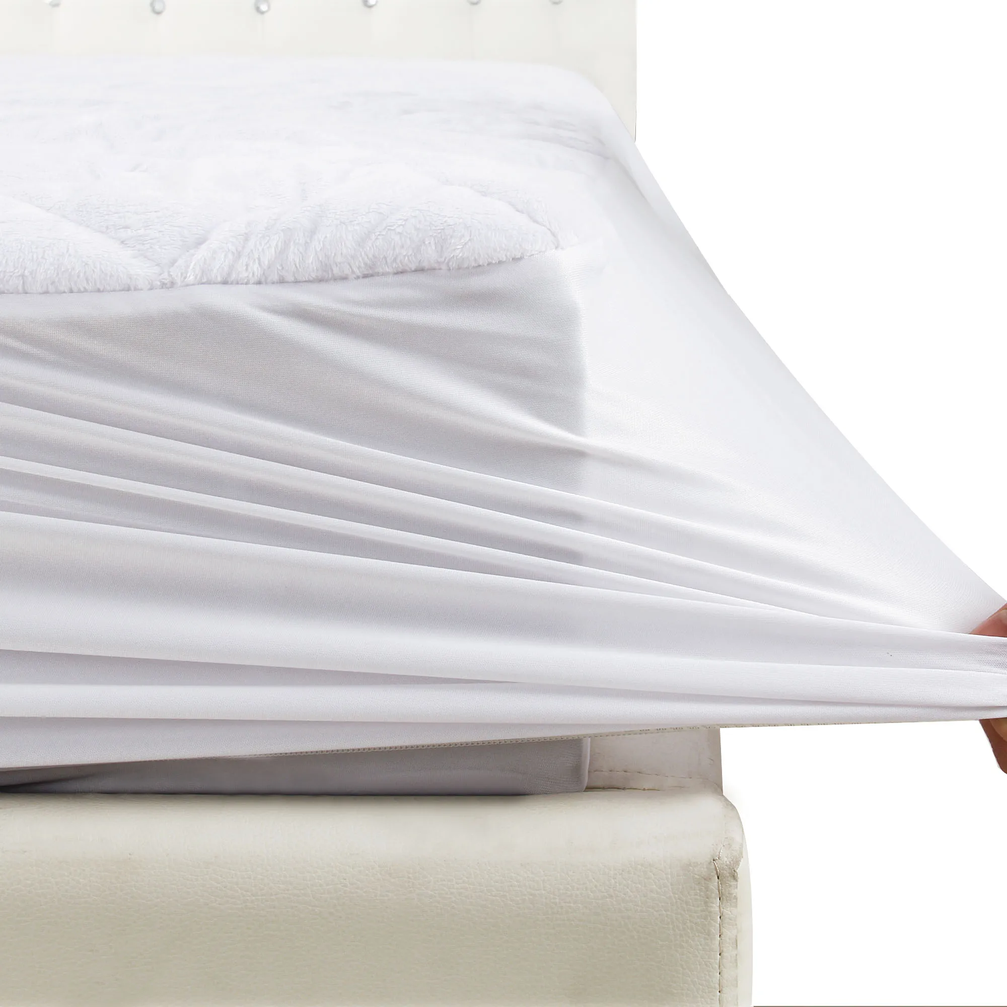 Winter Warm Velvet Luxury Adult Single Waterproof Bed Mattress Cover