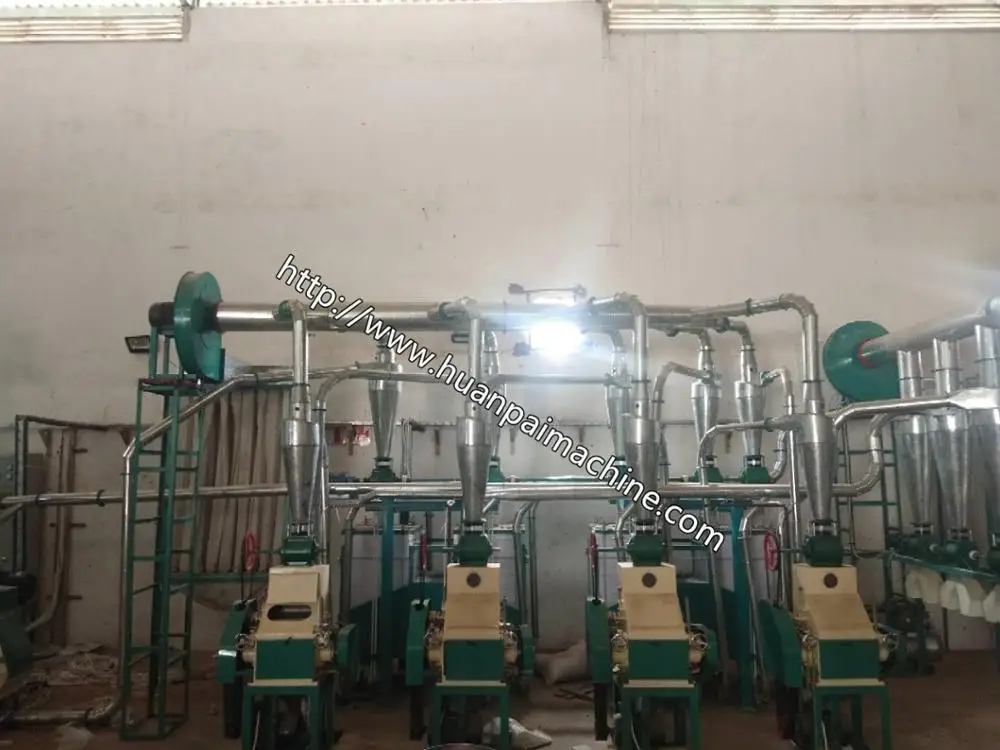 full automatic Flour Mill, Gram Flour (Besan) Whole maize corn( Atta Making Plant)