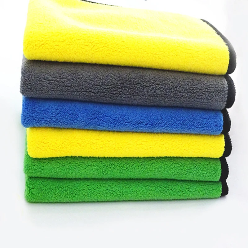 Профессиональная высококачественная автостирка 16 дюймов. X 16 дюймов Полотенце из микрофибры для автомобиля