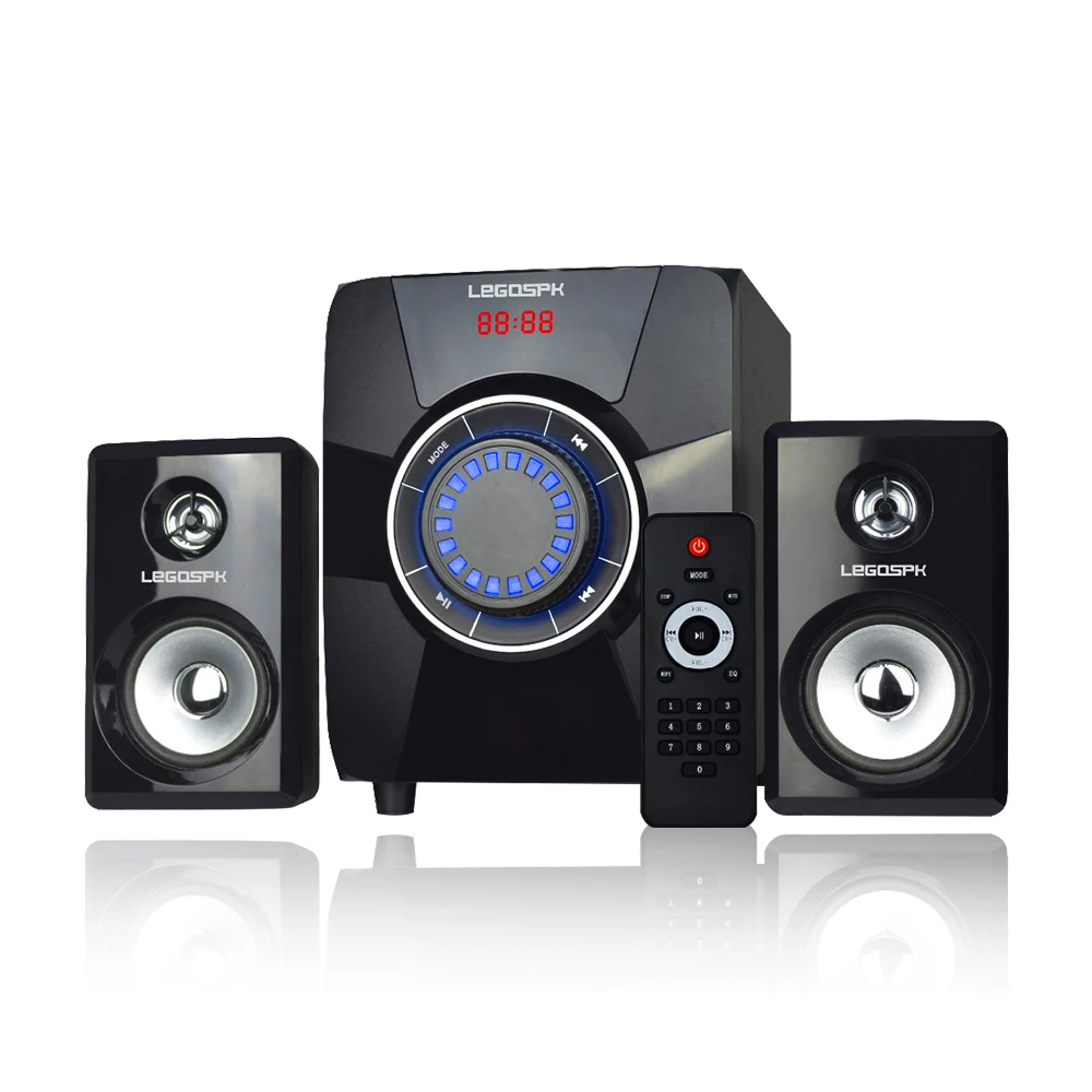 Мультимедийный усиленный динамик oem 2,1 для компьютерной акустической системы