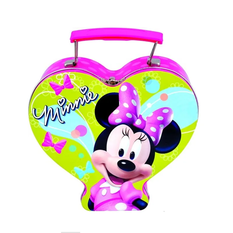 Portable metal popular cute candy tin container / Lunch tin box with handle /Metal Boxes