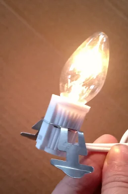 American us fused lamp cord with socket set switch hanging led string clip light cord