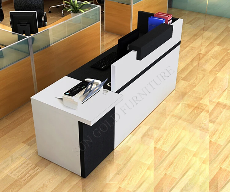 Wholesale reception desk showroom counter designs (SZ-RTB019-1)