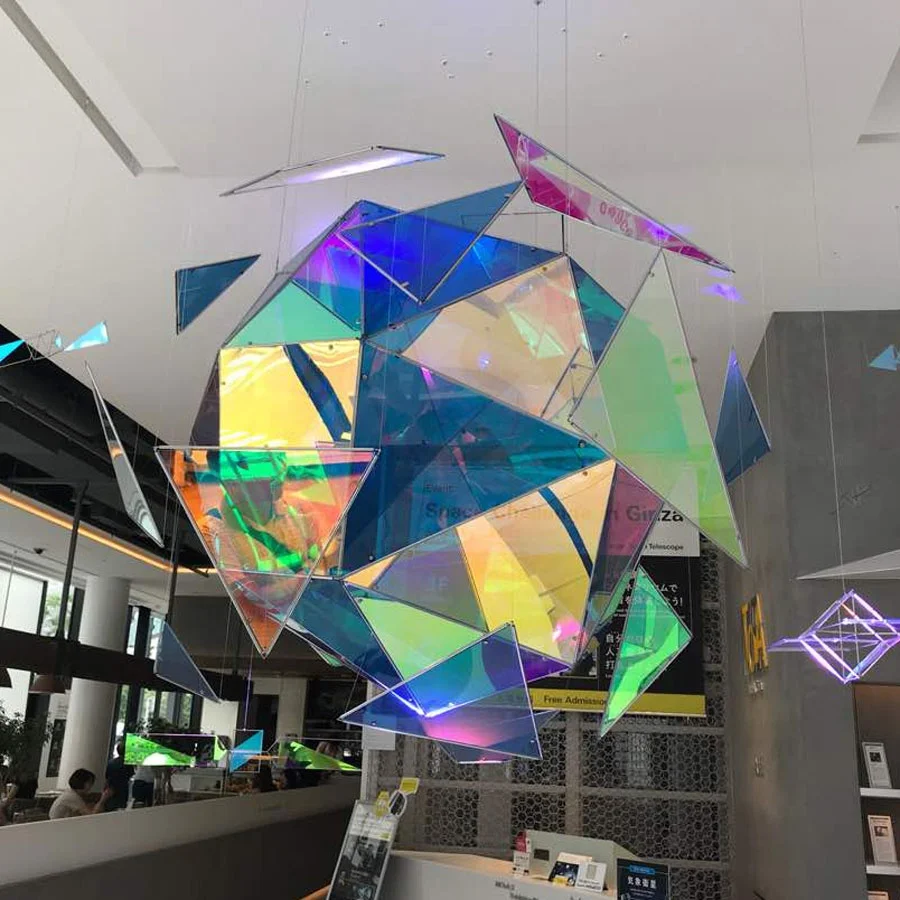 1.38m Width 3 M Quality Dichroic Mirror Usa Blue Glass Tint Film For Acrylic With Best Price