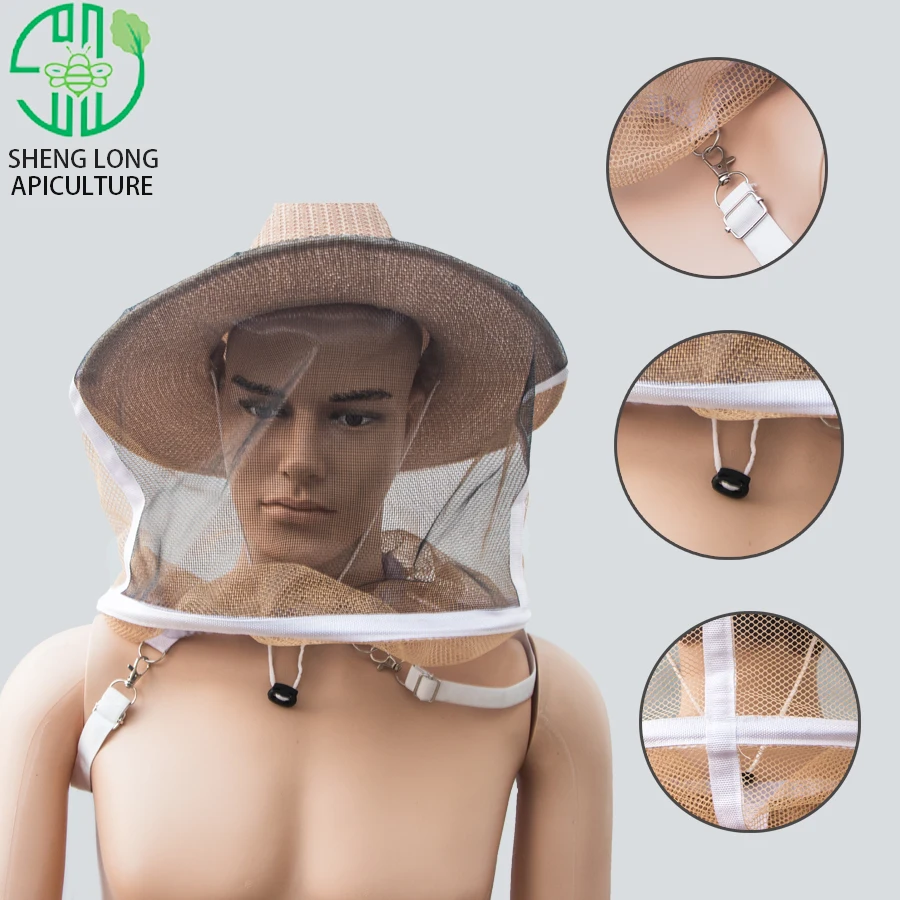 
Protection Bee Veil Outdoor Fishing Beekeeper Camouflage Beekeeping Tools Hat 