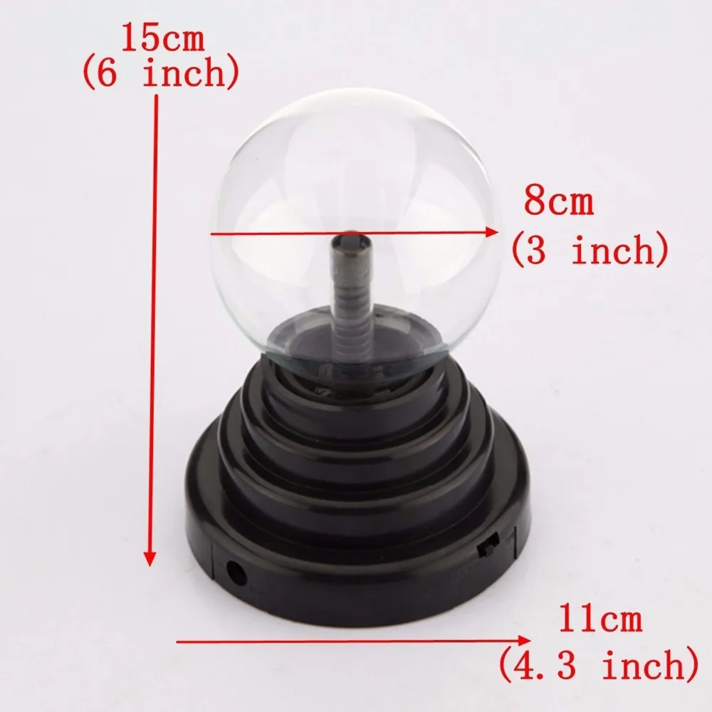 Kids Toy Festival Gift Electric Touch Sensitive Plasma Lamp Grow Light Plasma Lighting Mini Plasma Globe