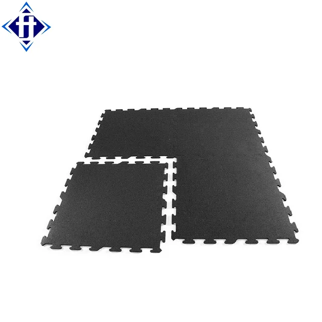 High Quality Interlocking Rubber Gym Floor For Crossfit